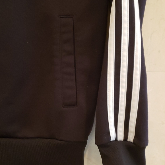 ADIDAS YOUTH'S UNISEX ZIP UP SWEATER JACKET - Picture 4 of 6